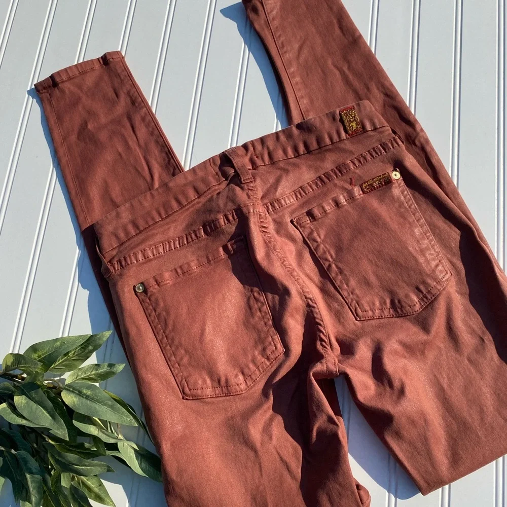 7 For All Mankind stretch coated